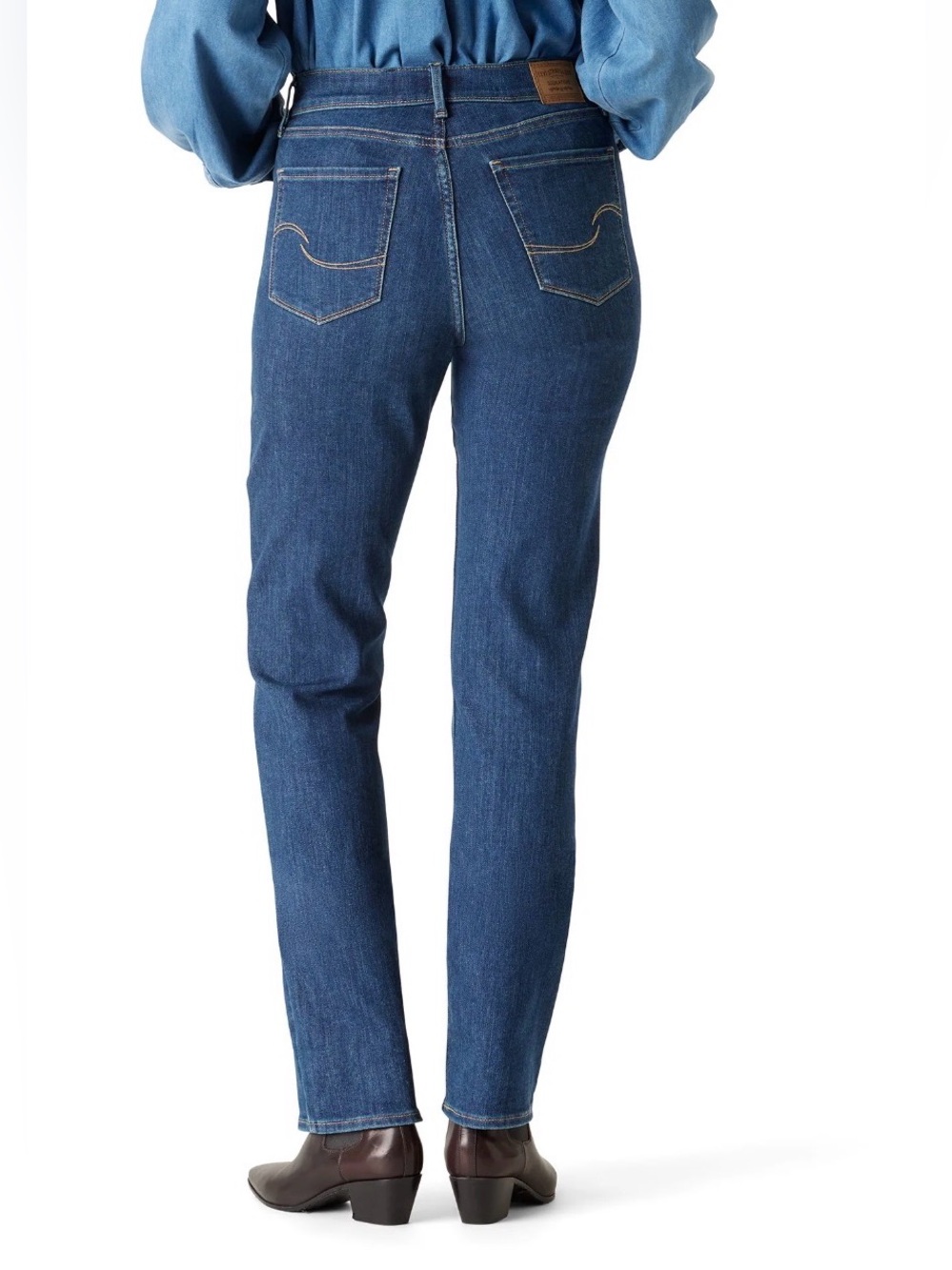 Levi's Signature Women's Mid-Rise Straight-Leg Jeans Size 8